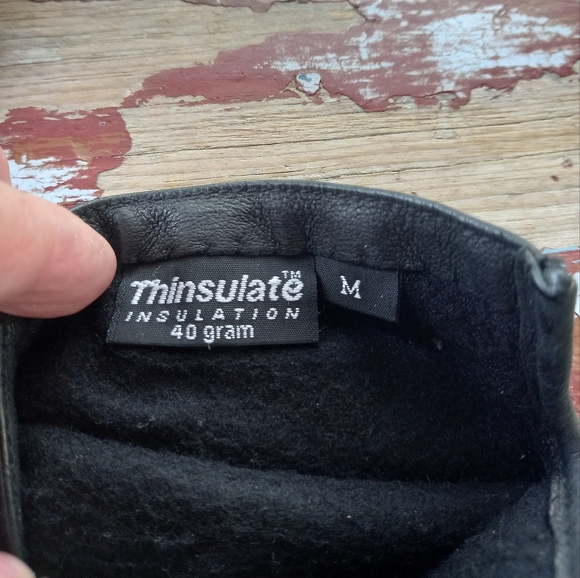 Men's Medium Leather gloves - Picture 4 of 7